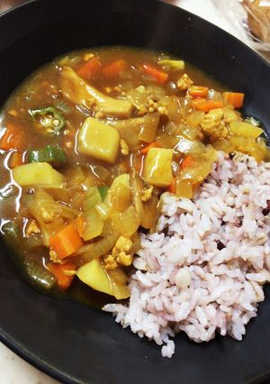 野菜たっぷり♡簡単ヘルシーキーマ風カレー-レシピのメイン写真