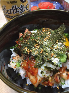 簡単キムチ丼-レシピのメイン写真