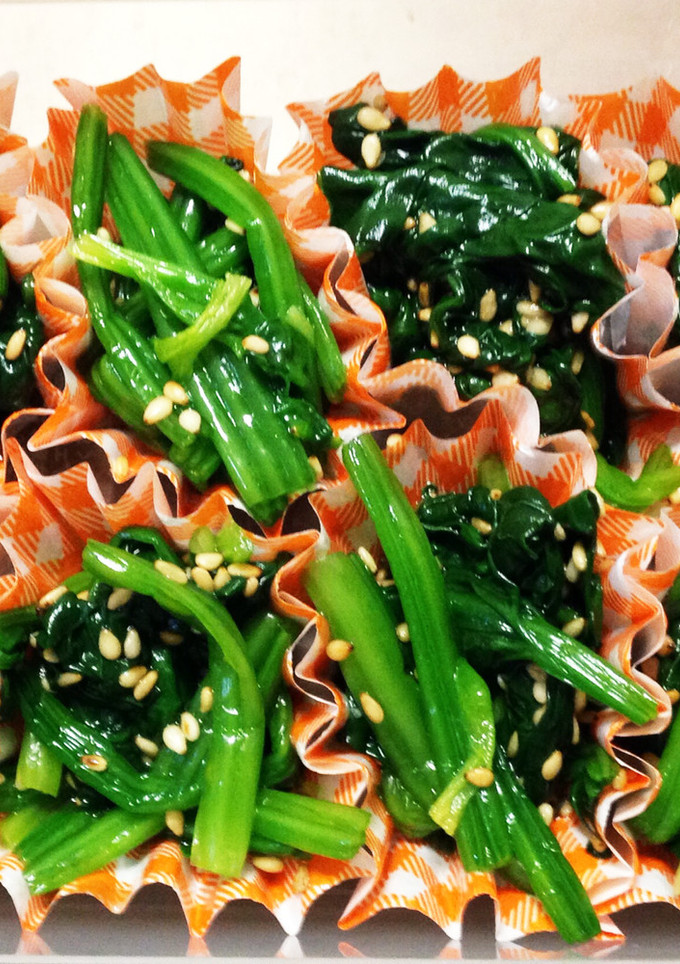 お弁当に*ほうれん草のごま和え-レシピのメイン写真