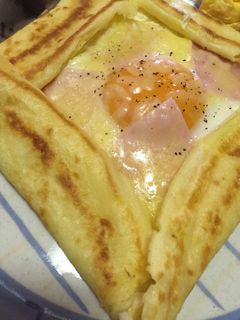 簡単卵とハムのガレット-レシピのメイン写真