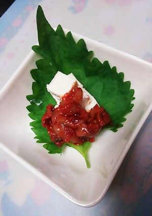 クリームチーズとチャンジャのおつまみ-レシピのメイン写真