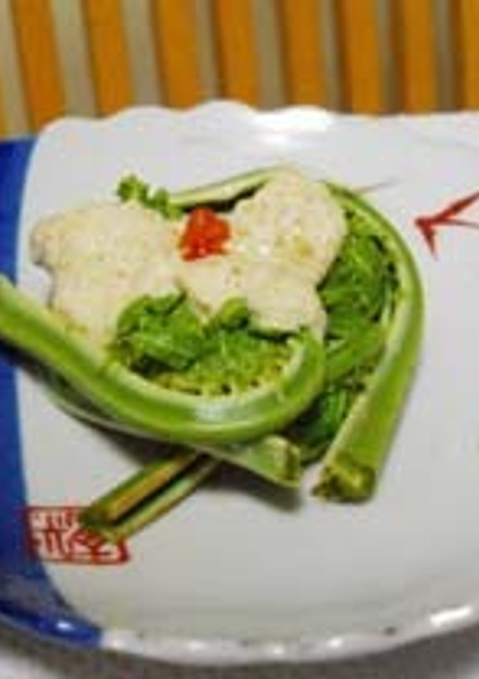 箸休め：こごみのマヨネーズ和え-レシピのメイン写真