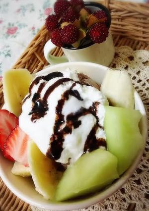 ☆フルーツパフェ☆まったり自宅カフェ♪-レシピのメイン写真