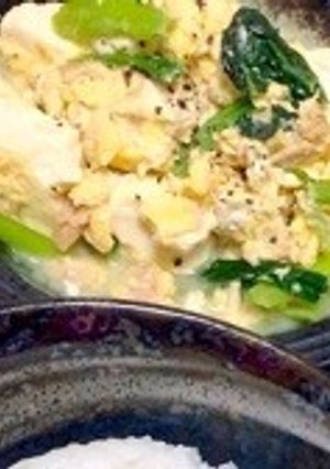 豆腐とたまごのチャンプルー-レシピのメイン写真