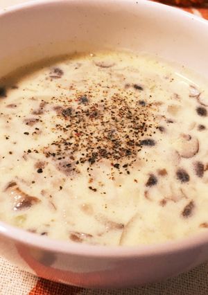 しめじの豆乳ポタージュ-レシピのメイン写真