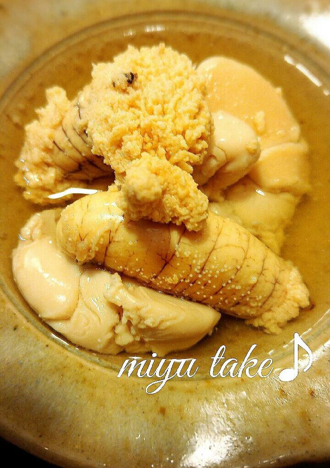 魚卵、魚のキモの炊いたのん♪-レシピのメイン写真