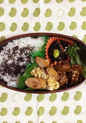 今日のお弁当 たまごとソーセージ-レシピのメイン写真