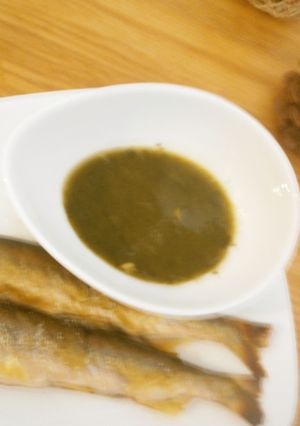 レモン汁と抹茶で，なんちゃってたで酢-レシピのメイン写真