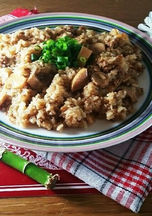 筍と豚肉の絶品中華おこわ❤-レシピのメイン写真