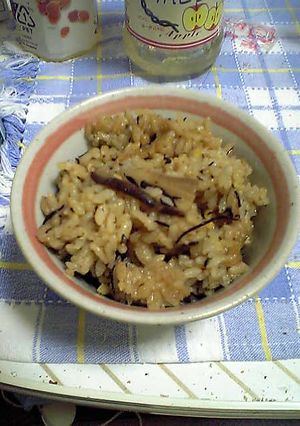 乾物盛りだくさん炊き込みご飯-レシピのメイン写真