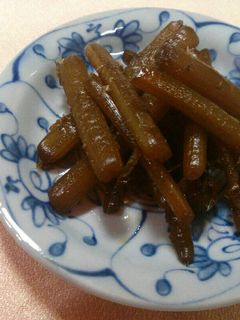 ふきの佃煮-レシピのメイン写真