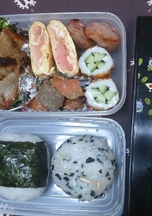 男子高校生お弁当４月２６日-レシピのメイン写真