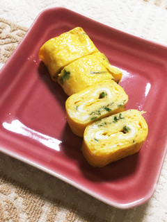 お弁当に♡大葉入り卵焼き-レシピのメイン写真