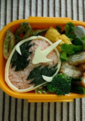 キャラ弁☆仮面ライダーゴースト☆ブースト-レシピのメイン写真