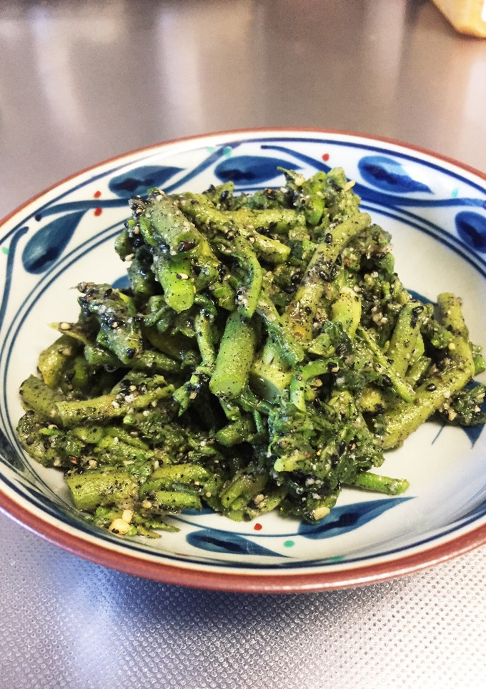 たらの芽の胡麻和え-レシピのメイン写真