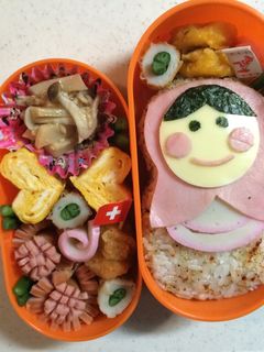 マトリョーシカ キャラ弁-レシピのメイン写真