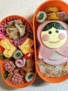 マトリョーシカ キャラ弁-レシピのメイン写真