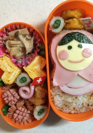 マトリョーシカ キャラ弁-レシピのメイン写真