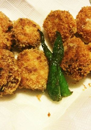 ２種の味☆ねっとりサクサク里芋のコロッケ-レシピのメイン写真