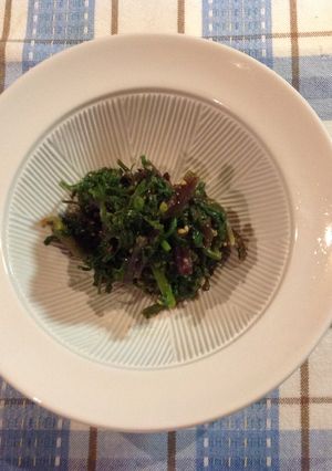 せりの味噌ゴマあえ-レシピのメイン写真
