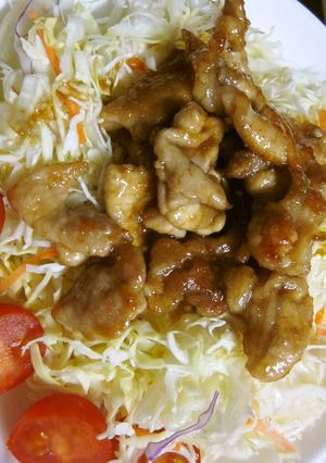 酢豚みたい？な豚のしょうが焼き-レシピのメイン写真