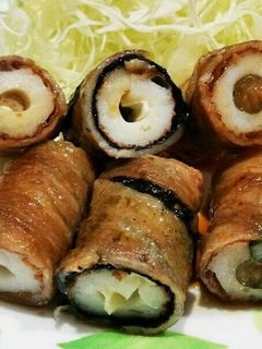 照り焼き❤ちくわの豚肉巻き3種♪-レシピのメイン写真