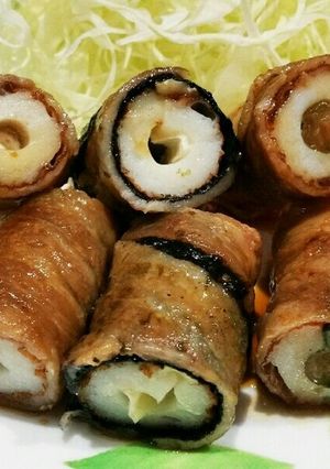 照り焼き❤ちくわの豚肉巻き3種♪-レシピのメイン写真