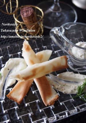 玉ねぎだけのスティック焼き春巻き-レシピのメイン写真