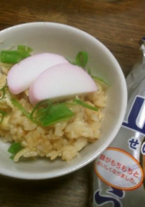 うどん入り炊き込みご飯-レシピのメイン写真