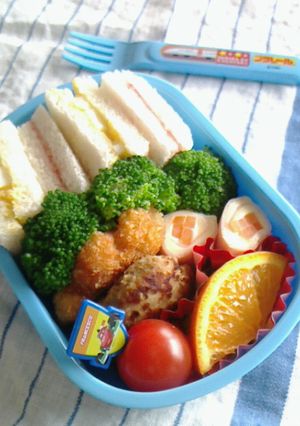 子どものお弁当に☆人参のハムチーズ巻き-レシピのメイン写真
