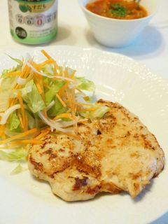 鶏むね肉の柔らか味噌焼き-レシピのメイン写真