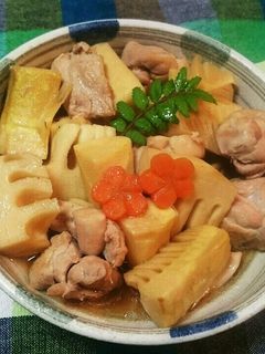 筍と鶏肉の簡単煮物-レシピのメイン写真