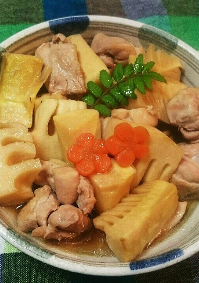 筍と鶏肉の簡単煮物-レシピのメイン写真