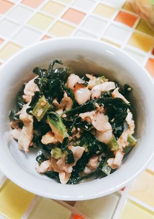 セロリと豚肉のごま味噌炒め-レシピのメイン写真