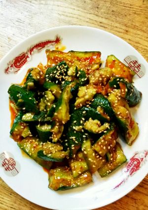 韓国風たたきキュウリ-レシピのメイン写真