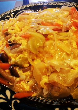 子供やランチに野菜たっぷり卵あんかけご飯-レシピのメイン写真