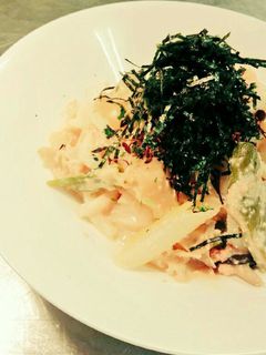 濃厚たらこクリームうどん-レシピのメイン写真