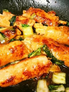 簡単!!豚肉の筍たっぷり巻き~!-レシピのメイン写真