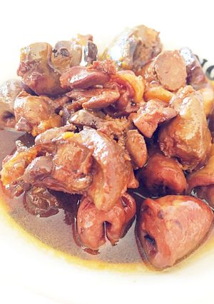 【しみうま】鶏レバーのニンニク煮-レシピのメイン写真