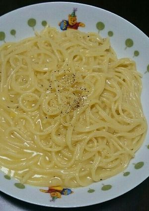 お鍋一つで簡単！コーンスープでパスタ-レシピのメイン写真