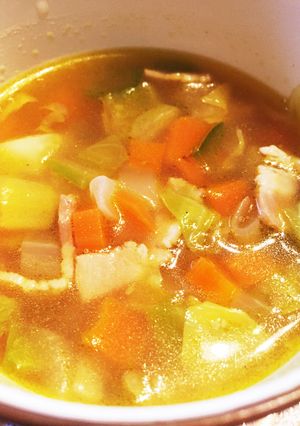じっくり煮込んだかの様な野菜スープ♡-レシピのメイン写真