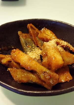 お弁当に!蓮根の蒲焼き風-レシピのメイン写真