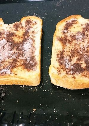 食パンdeココアトースト-レシピのメイン写真