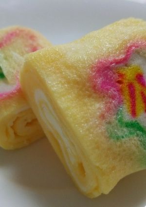 母の日＊花麩 de かわいい卵焼き☆弁当-レシピのメイン写真