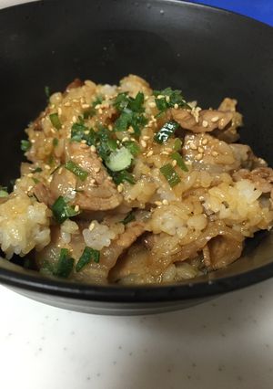 豚バラ丼-レシピのメイン写真