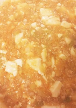 子供辛み取り分けて！簡単材料の麻婆豆腐☆-レシピのメイン写真