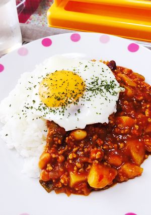 ヘルシー簡単野菜たっぷりトマトカレー♡-レシピのメイン写真