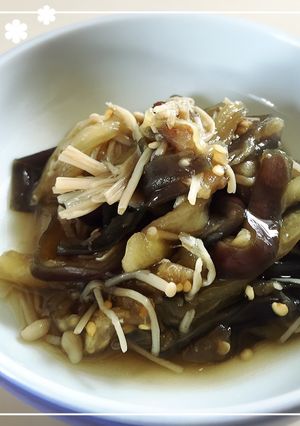 材料3つ！レンジで簡単♪茄子の常備菜-レシピのメイン写真