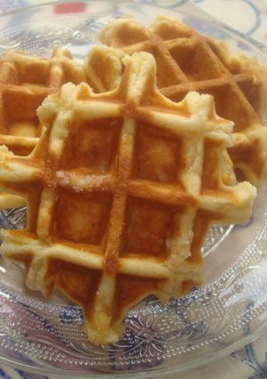 HBで！一日後が美味しいベルギーワッフル-レシピのメイン写真