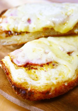 マスタードベーコンチーズトースト★ランチ-レシピのメイン写真